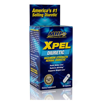 Xpel Diuretic, 80 Capsules  PipingRock Health Products